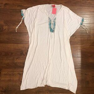 Vanita Rosa kaftan cover up